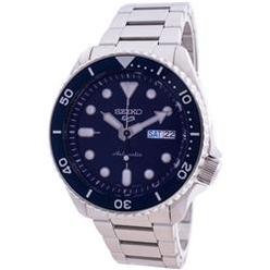 Seiko SRPD51K1 5 Sports Style Automatic 100M Mens Watch&#44; Blue