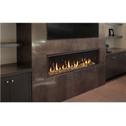 Majestic Pet Majestic ECHEL60IN-C 60 in. Echelon II Top Direct Vent Natural Gas Fireplace with Intellifire Touch Ignition System