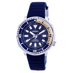 Seiko SRPF81K1 Prospex Street Series Tuna Safari Edition Blue Dial Divers Automatic 200M Mens Watch&#44; Blue