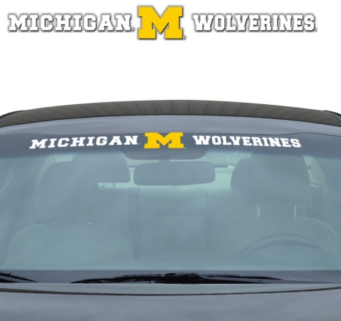 Team ProMark Michigan Wolverines Decal 35x4 Windshield