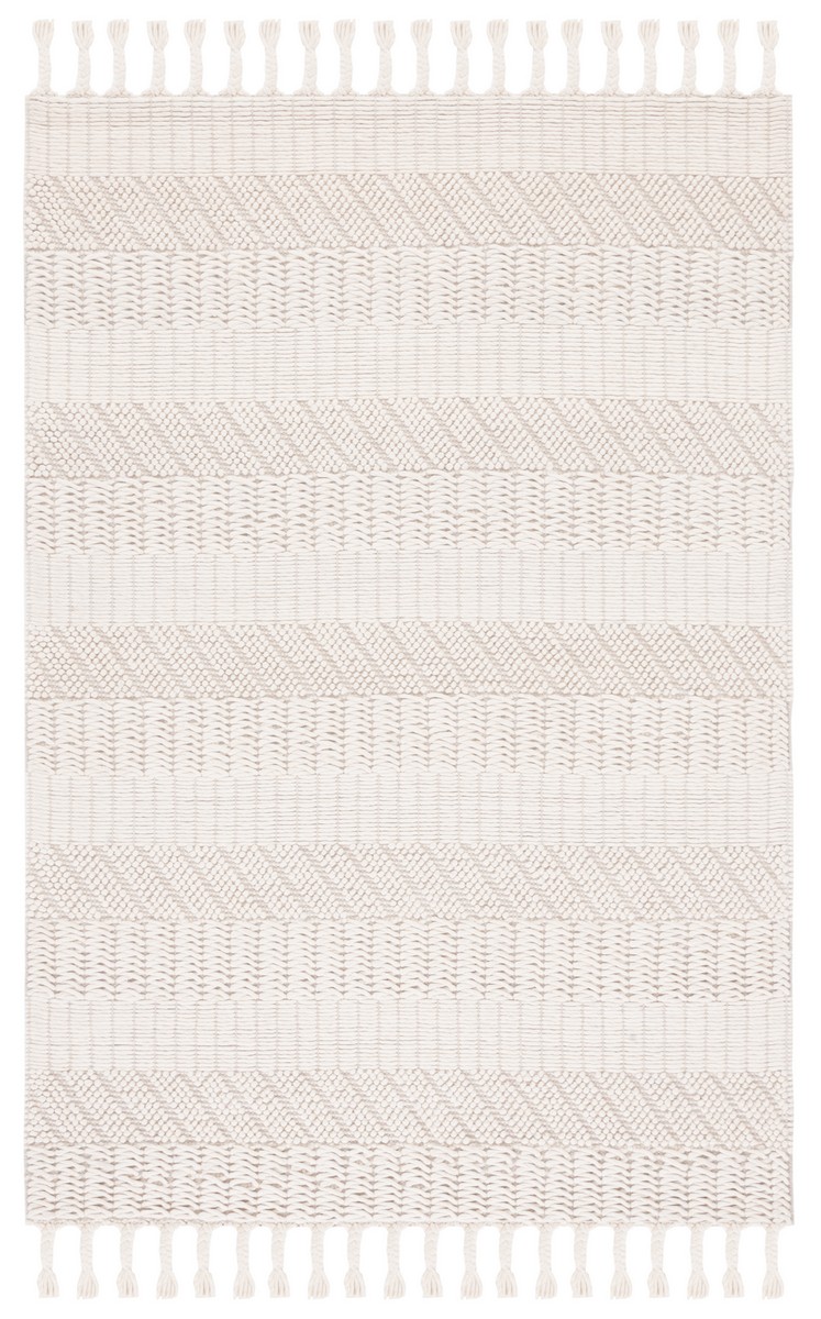 Safavieh NAT126A-8 8 x 10 ft. Natura Ivory Hand Tufted Rectangle Area Rug