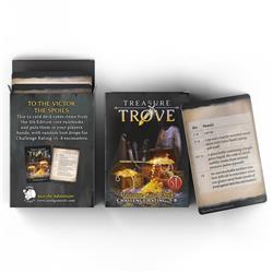 Nord Games NRG1025 Dungeons & Dragons 5th Edition Treasure Trove Cards Deck Box - Challenge Rating 5-8