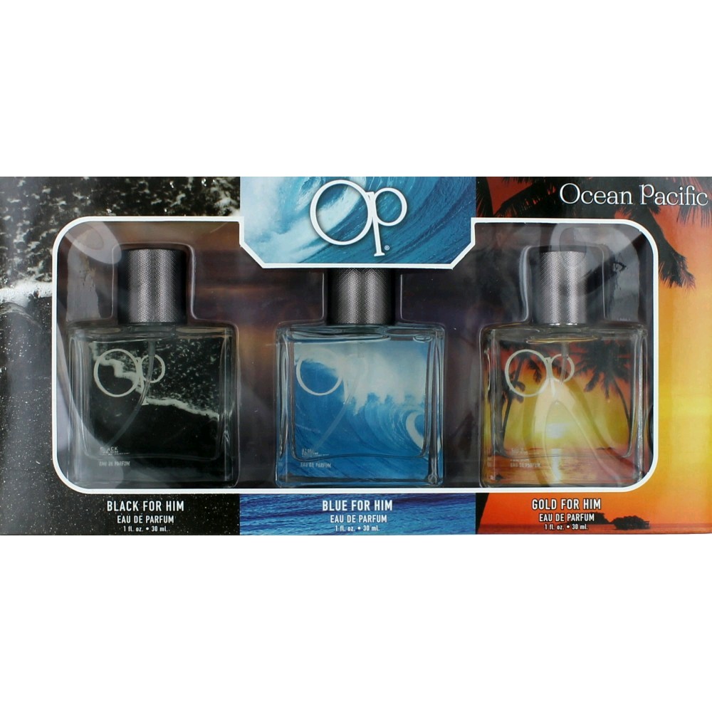Ocean Pacific amgop322 OP Fragrance Gift Collection for Men - 3 Piece