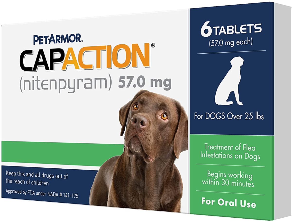 Sergeants Pet Care 108431 Fast-Acting Oral Flea Treatment for Large Dogs