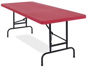 National Public Seating BTA-3072-40 Rectangular Blow Mold Folding Table