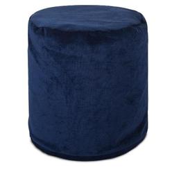 Majestic Home Goods Majestic Home Villa Navy Small Pouf