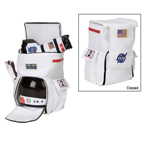 Beauty Queen Polyester and Faux Leather Astronaut Back Pack