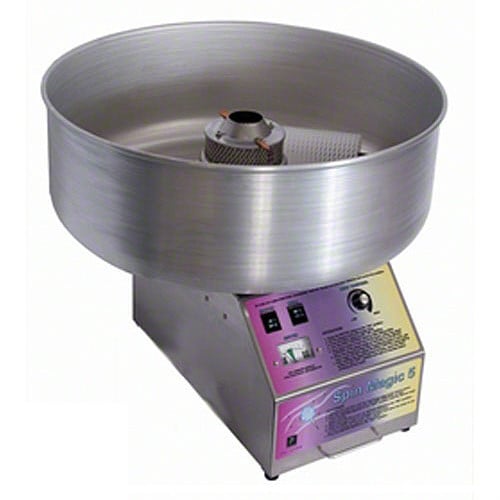 Paragon - Manufactured Fun 7105200 Spin Magic 5 Cotton Candy Machine with Metal Bowl