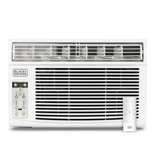 BLACK+DECKER BD145WT6 14&#44;500-BTU 4-Speed Window Air Conditioner with Remote&#44; White