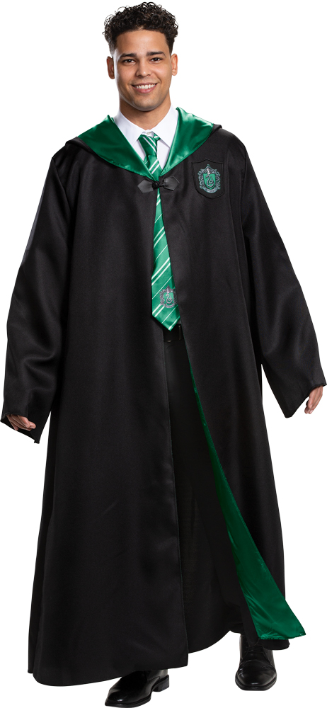 Dispguise Disguise DG107979T Mens Harry Potter Slytherin Deluxe Robe - Medium 38-40