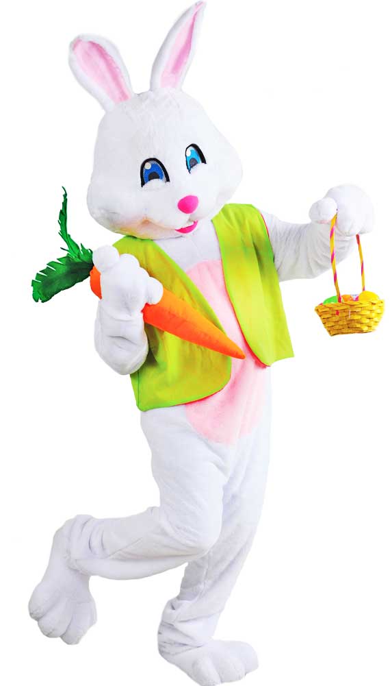 PerfectPretend Adult Deluxe Easter Bunny Costume
