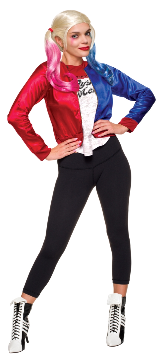 PerfectPretend Suicide Squad Harley Quinn Adult Kit Costume&#44; Small