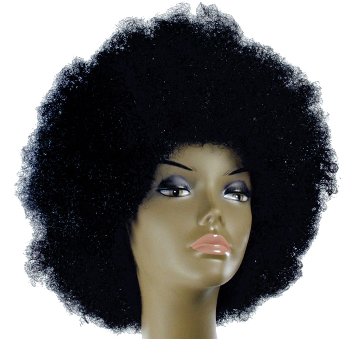 Morris Costumes Lacey Wigs LW524BK Afro Deluxe Wig, Black