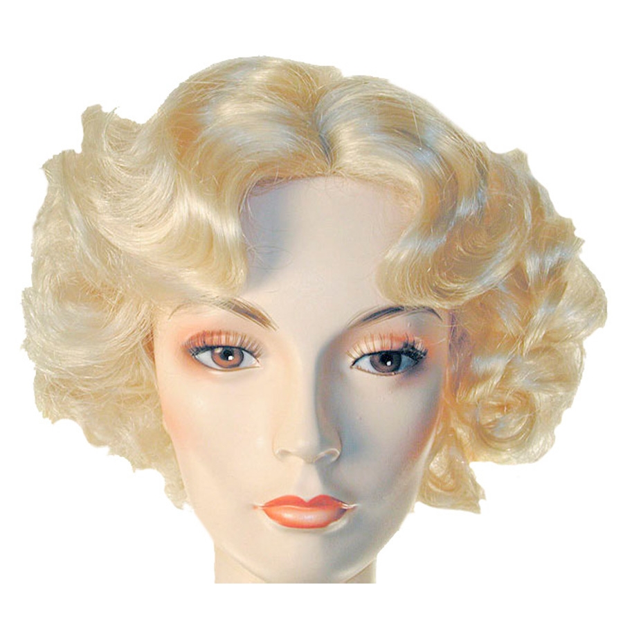Morris Costumes Lacey Wigs LW362PBL Madonna Breathless Wig, Platinum Blonde