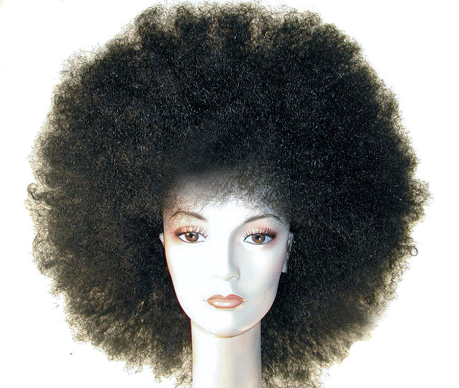 Morris Costumes LW23MBN Afro Discount Jumbo Medium Brown Wig Costume