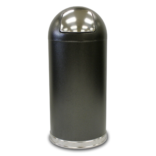 PinPoint Dome Top Receptacle with Granite Finish
