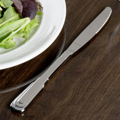 Oneida 2507KPVF Cityscape Stainless Steel Flatware Dinner Knife  Silver