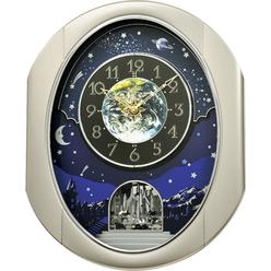 RHYTHM 4MH408WU19 Peaceful Cosmos ll Magic Motion Clock