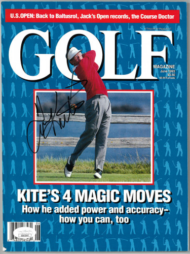 Athlon Sports CTBL-026988 Tom Kite Signed Golf Full Magazine June 1993 - JSA No.EE63247 - US Open