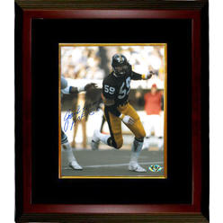 Signed and Sealed CTBL-MB16260 Jack Ham Signed Pittsburgh Steelers 8 x 10 Photo Custom Framed HOF 88