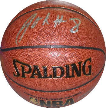 AMD CTBL-016870 Jahlil Okafor Signed Indoor & Outdoor NBA Spalding Basketball No.8 - Philadelphia 76ers