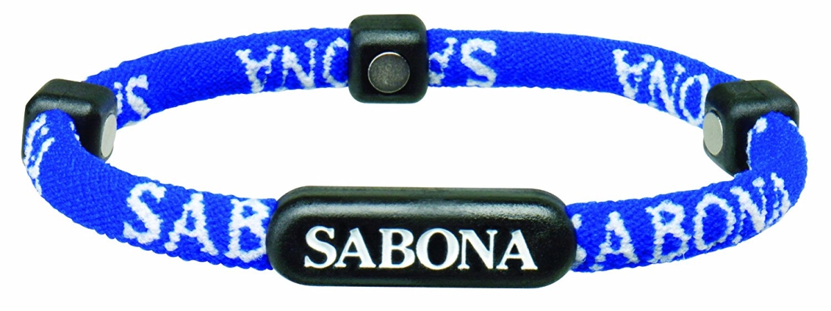 Sabona 18350 Athletic Bracelet, Blue - Extra Small