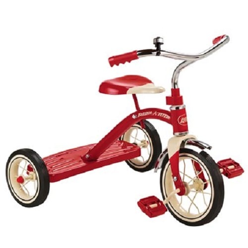 PerfectPitch Classic 10 in. Kids Tricycle Trike - Red