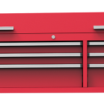 TotalTurf 54 in. Pro 2 6-Drawer Top Chest&#44; Red
