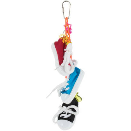 CatLady USA Sneakers on a Line Bird Toys - Small