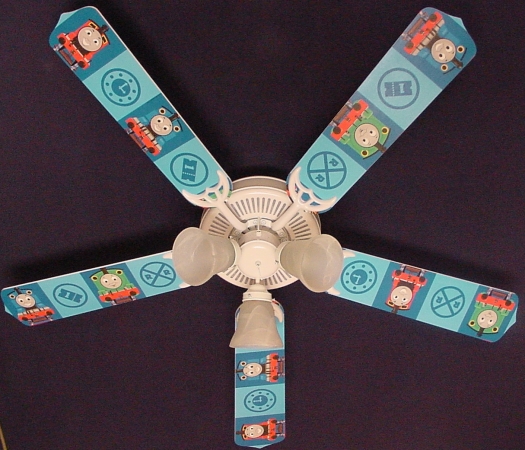 LightitUp Thomas Tank Engine Train Percy Ceiling Fan 52 in.