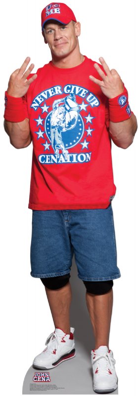 GiftsGoneWild Cardboard Standup John Cena - WWE