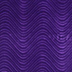 Fine-line 54 in. Wide Purple&#44; Classic Velvet Swirl Automotive&#44; Residential And Commercial Upholstery Velvet