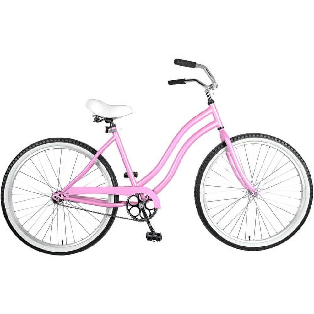 Alegria 26 in. Wheels&#44; 18 in. Frame Womens Cruiser Bicycle&#44; Pink