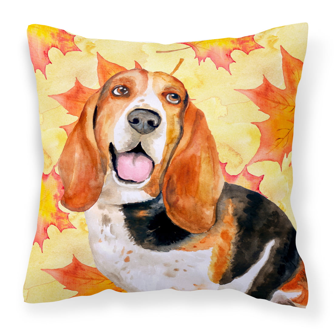 JensenDistributionServices Basset Hound Fall Fabric Decorative