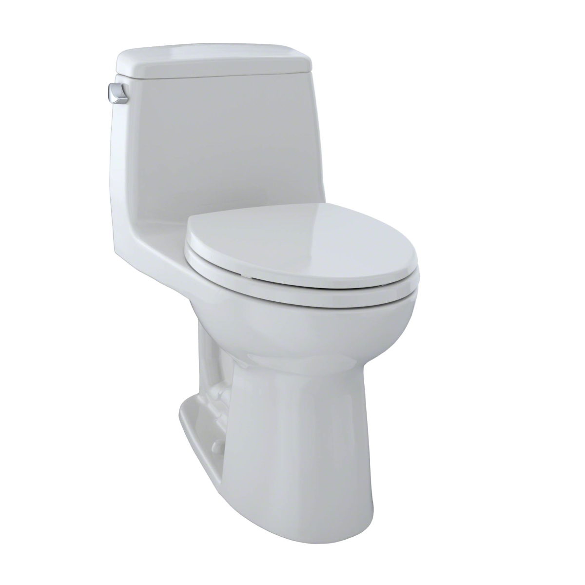 ProComfort MS854114E-11 Ultramax Elongated Front Toilet&#44; Colonial White