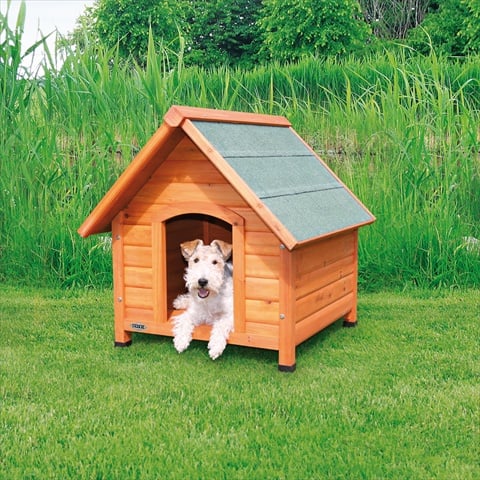Fly Free Zone&#44;Inc. Log Cabin Dog House&#44; Small