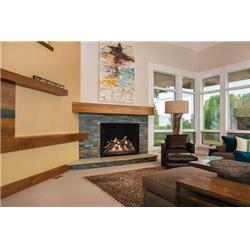Mobiliario 36 in. Natural Multi-Function Remote Rushmore Direct Vent TruFlame Fireplace - Requires Log Set & Liner