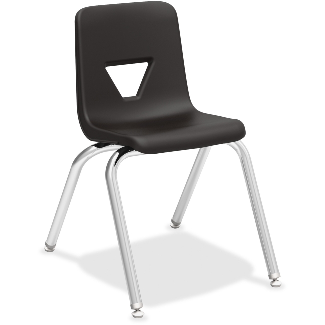 Alfred Music 16 in. Seat-height Stacking Student Chair - Black