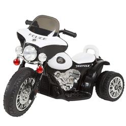 Trademark 90-YJ876B 3 Wheel Mini Motorcycle Trike for Kids - Police Car