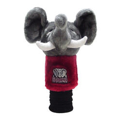 Team Golf NCAA Alabama Crimson Tide Mascot Golf Club Headcover, Fits most Oversized Drivers, Extra Long Sock for Shaft