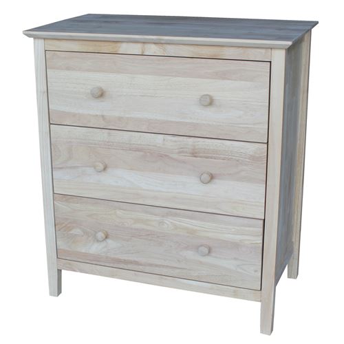 Fine-line Chest with 3 Drawers
