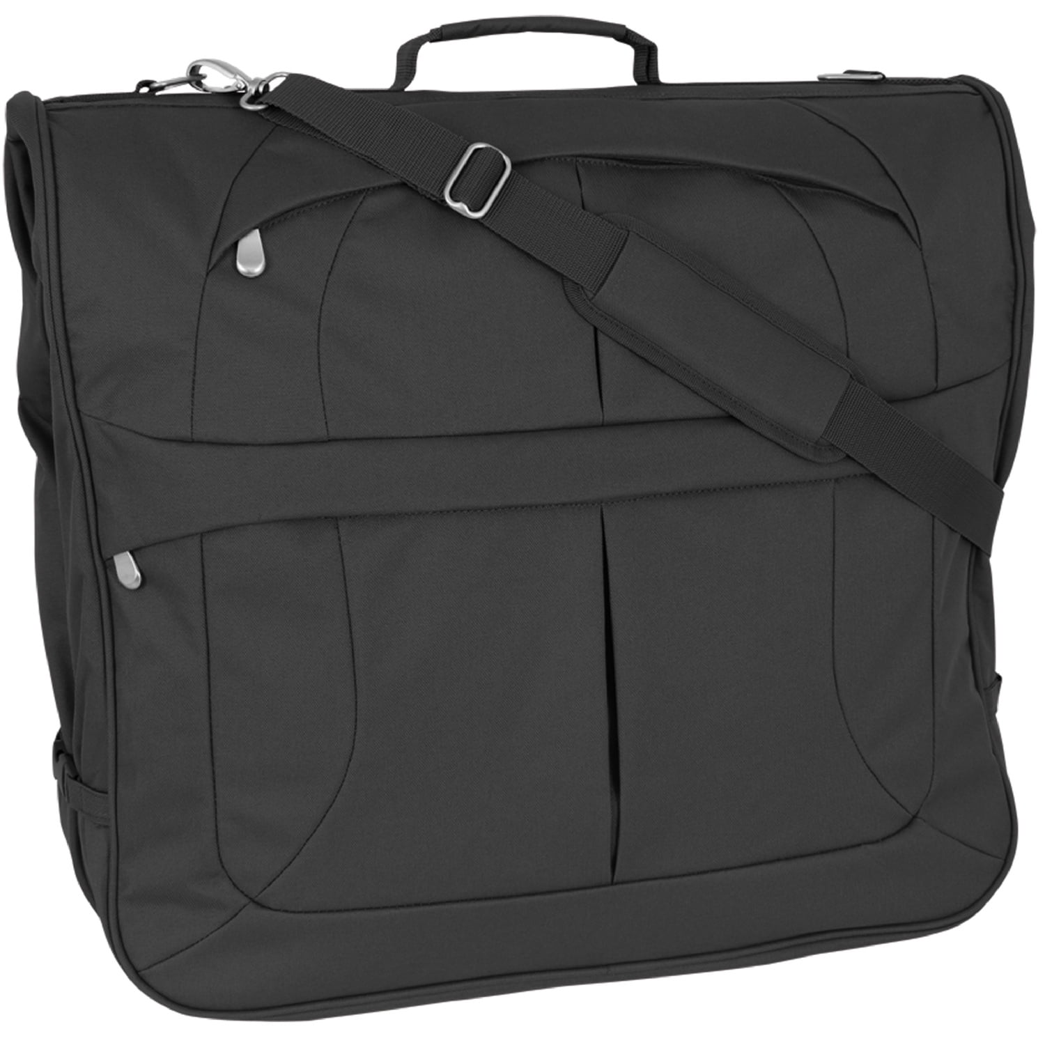 Final Destination Mercury Luggage Framed Bi-Fold Garment Bag&#44; Black