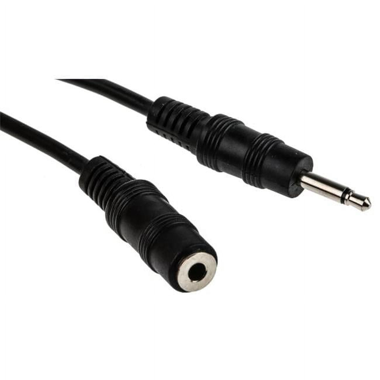 Aish 12 ft. 3.5 mm Slim Mold Stereo Male to Stereo Male Auxilary Cable