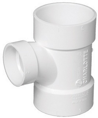 Homecare Products PVC004011200HA 3 x 3 in.x 1.05 in. Sanitary Tee