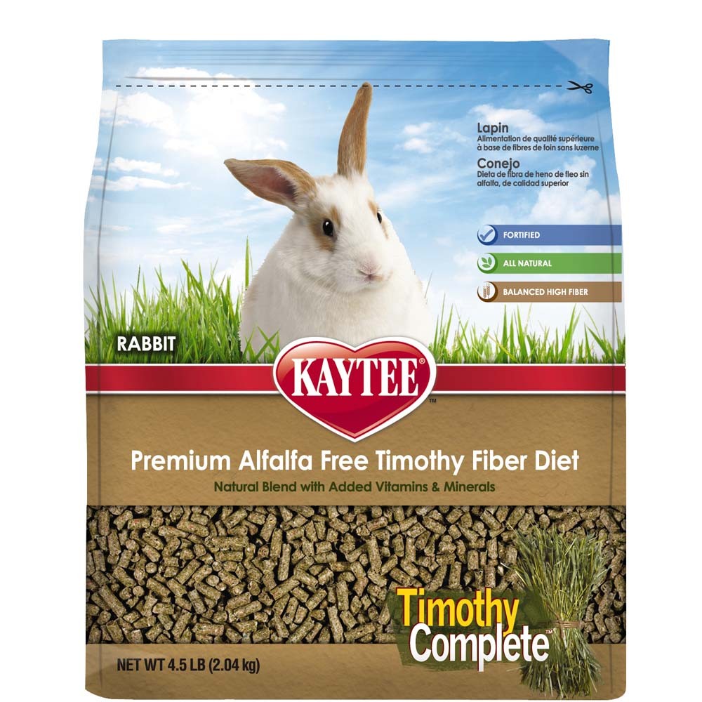 Kaytee Pet Products KT 4.5LB RABBIT TIMOTHY COMPLETE
