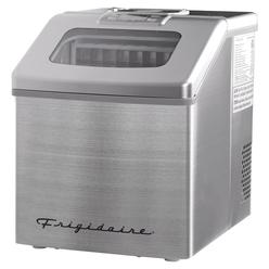 frigidaire efic452-ss 40 lbs extra large clear maker, stainless steel, makes square ice
