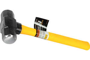 WILMAR PMM7100 3lb Sledge Hammer 14.8 in. Anti Shock Fiberglass Handle