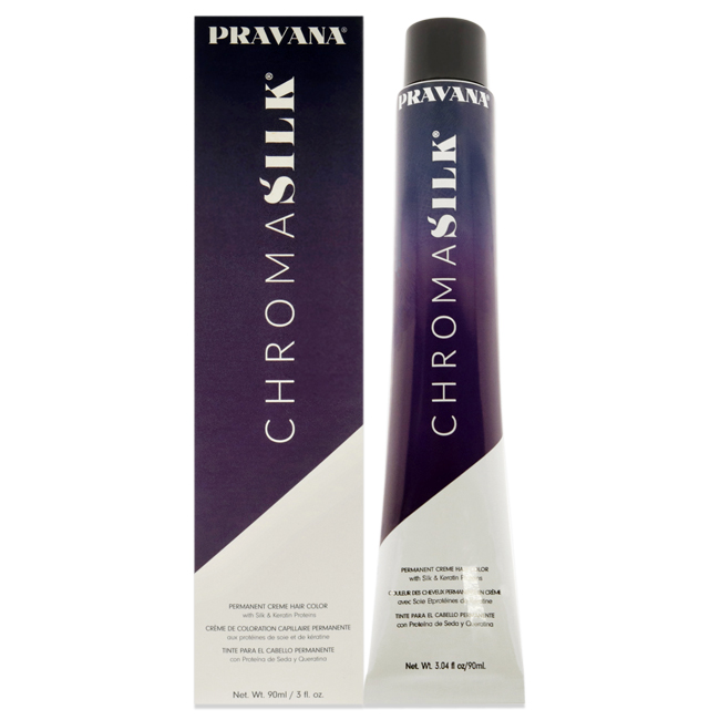 PRAVANA I0112156 3 oz ChromaSilk Creme Hair Color for Unisex, 7.46 Copper Red Blonde