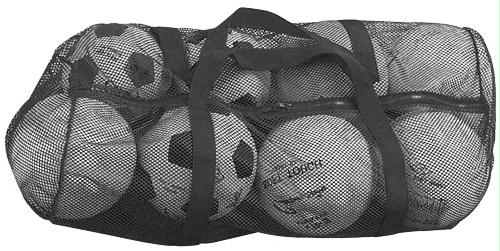 Champion Sports BC085P 36 in. x 15 in. Zippered Mesh Bag - Black