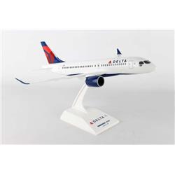 SkyMarks SKR914 Skymarks Delta CS100&#44; 1by100 Bombardier with Stand Air Craft Toy